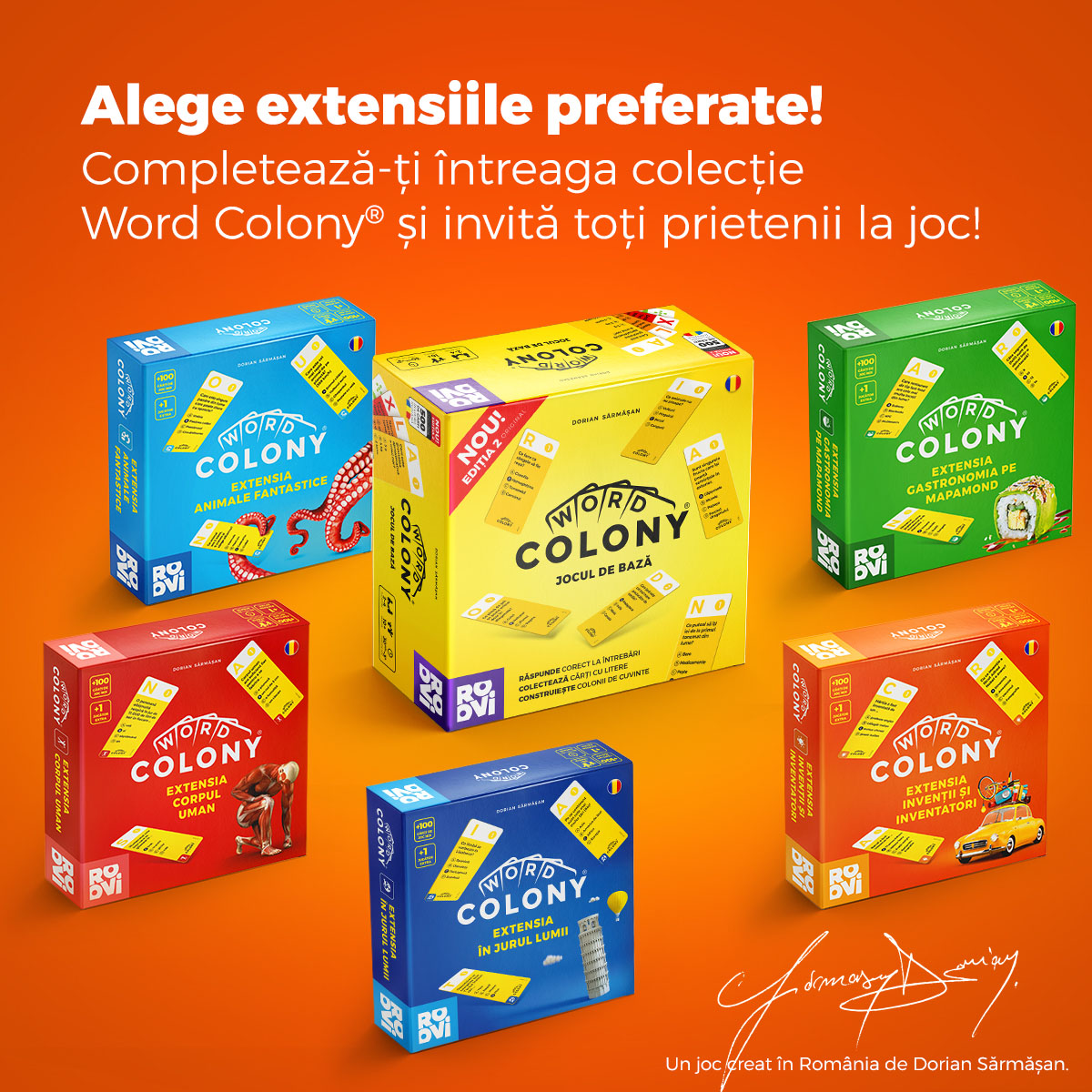 Extensia Word Colony Inventii si inventatori